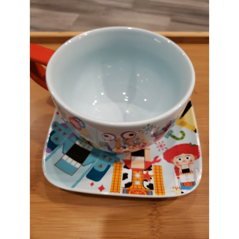 Disney Pixar Holiday Soup Mug and Plate Set - Picture 2 of 9